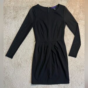 Forever21 Mesh Long Sleeve Dress missing belt Size Small